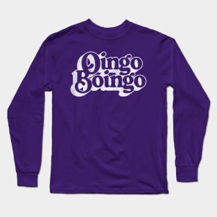 Oingo Boingo ///// Retro Fan Art Design Long Sleeve T-Shirt